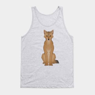 African Golden Wolf Tank Top